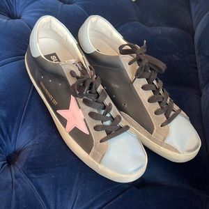 Brand new golden goose sneakers.